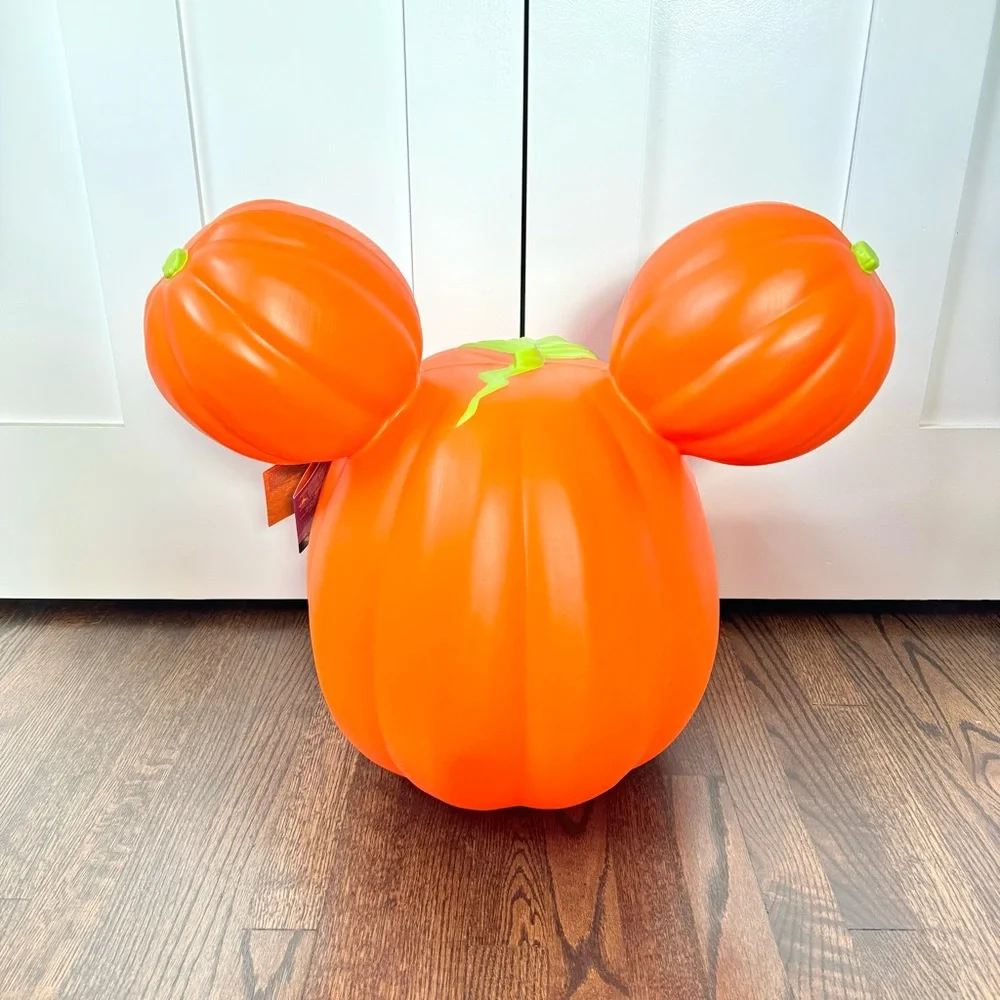 Disney Mickey Mouse Light-Up Jack-o'-Lantern Jumbo (20”) 2024 | NWT